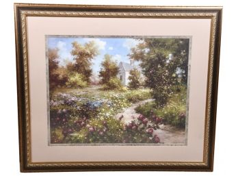 The Enchanted Garden Framed Print By Gabriella