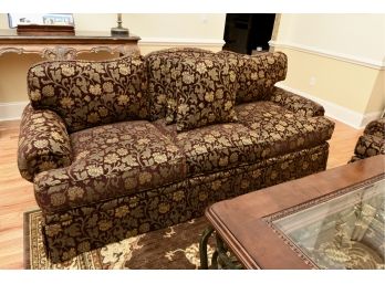 Hickory & White Two Cushion Floral Print Sofa With Matching Pillows (2 Of 2)