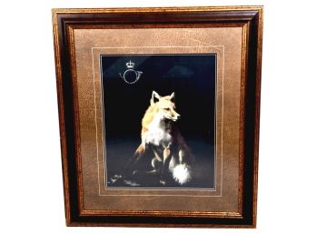 Framed Print Titled The Fox By Perova
