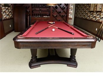 AMF Limited Edition Highland Series Pool Table And Accessories And Wood Tabletop (READ DESCRIPTION)