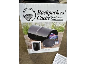 Backpackers Cache Bear Resistant Food Container ~ Model 812 ~