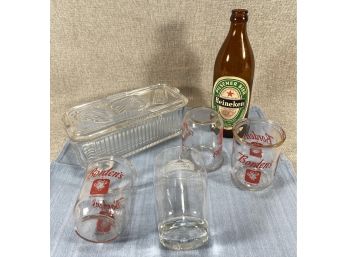Vintage Advertising Glassware