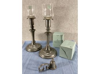 Candle Holders And Partylite Tulip Globes