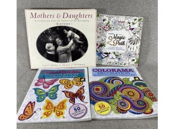 Book, 1st Edition Mothers & Daughters, Colorama Coloring Books