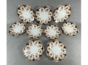 Decorative English Side Plates - ME & BA China, England