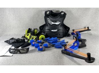 Toys - Skate Street Roller, 3D Glasses, Bow & Arrows
