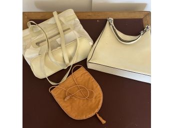 3 Retro Leather Handbags