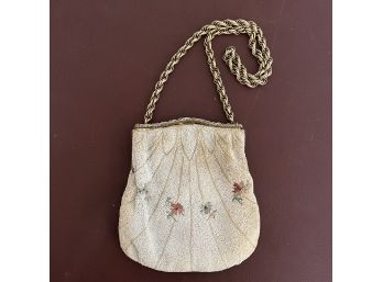 An Antique Parisian Beaded Evening Bag  - Very Elegant And Beautifully Crafted