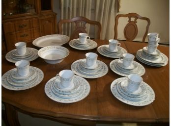 Imperial China 'Wild Flower' Service For Seven W/ Extras  By 'W.Dalton'