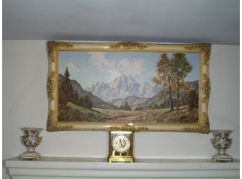 Beautiful O/C Signed Peter Haller Painting (Listed Artist) - HUGE PAINTING !