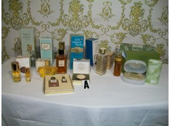 (LOT A) Huge Perfume Lot - Faberge, Aphrodisia , Royal Creme,  Revlon, Chanel #5