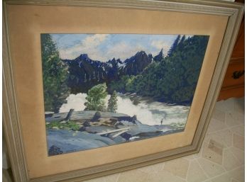 Vintage Signed Painting (On Board) Signed 'Vavrek' - Well Done