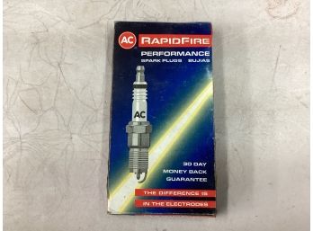 Brand New Package Of 8 AC Rapidfire Performance Spark Plugs 8-#1 Spark Plugs 25164639 New See Pictures