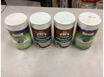 4 - 2.5lb Containers Duckback Composite Deck Cleaner Db-4210 New Sealed With Tape See Pictures