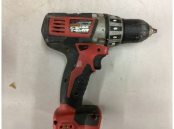 Milwaukee 1/2in Driver Drill 18v No. 2601-20 Ratcheting Chuck No Battery To Test See Pictures