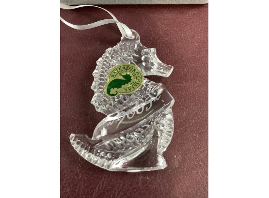 Waterford Crystal Seahorse Ornament  (2005)