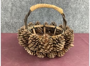 Pine Cone Basket