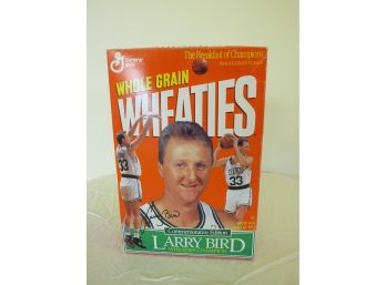 Wheaties Unopened Larry Bird Cereal Box
