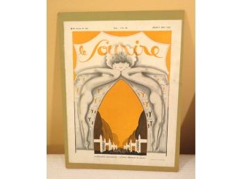 French Art Deco Magazine Print 1920s L'Exposition
