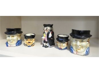 Occupied Japan Toby Mugs