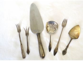 Assorted Sterling Silver Flatware (6 Pieces)