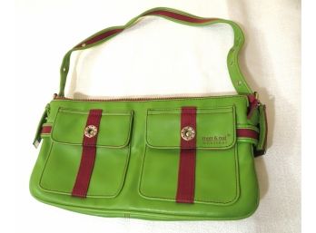 Matt & Nat Green Vegan Leather Shoulder Bag