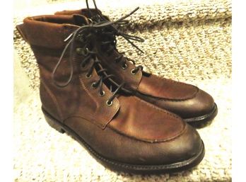 Gordon Rush Mens Pebble Leather Ankle Boots 9D