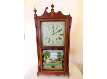 Antique Improved Mantle Clock Orrin Hart 1800's