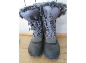 Kamik Women's Momentum Snow Boot Fur Lined Size 8