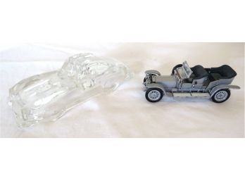 Glass & Franklin Mint Model T Cars
