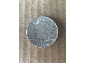 1924 Peace Silver Dollar 90 Percent Silver