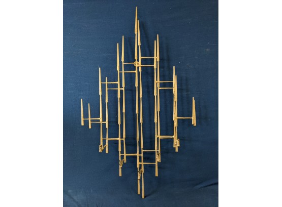 5 Candle Brutalist Nail Art Wall Sconce