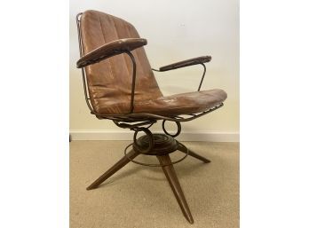 Mid Century Swivel Lounge Chair By Homecrest