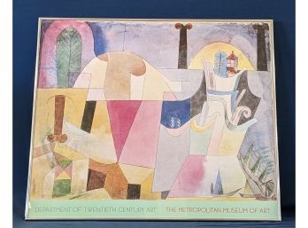 1986 Paul Klee Metropolitan Museum Of Art Department Of Twentieth Century Art Poster