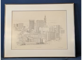 Richard Welling Pencil Signed, Titled, Dated And Numbered Lithograph