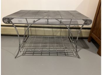 Metal Wire Crafted Sailboat Themed Table
