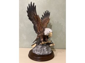 Bald Eagle With Talons Out Display Model