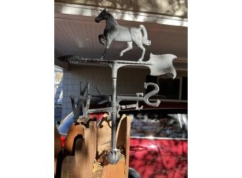 Outdoor Weathervane With Horse