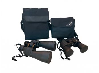 Group Of (2) Binoculars With Cases
