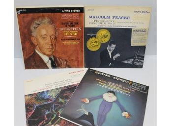 Four RCA Red Seal Living Stereo Recordings From Malcolm Frager, Bryon Janis / Fritz Reiner, Rubinstein