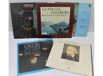 TAS List Collection With La Follia Salzburg, Virgil Fox, Tchaikovsky, Karajan Wagner, Maria Meneghini