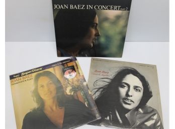 Trio From Joan Baez In Concert Part 2, Half Speed Master Diamonds & Rust Super Disc & Farewell Angelina Lps