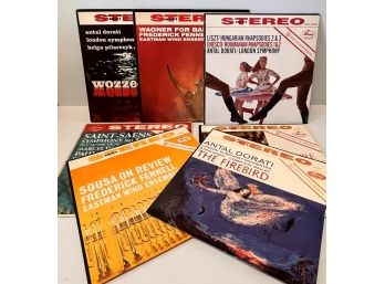 Seven TAS List Mercury Living Presence Records W/ Antal Dorati, Liszt, Sousa On Review, Saint Saens, Wagner