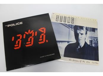 The Police Ghost In The Machine & Sting's MFSL Half Speed Orig. Master Recording The Dream Of The Blue Turtles