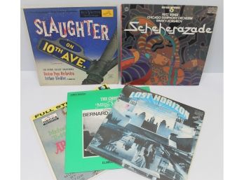 Five Original Motion Picture Soundtracks Lost Horizon, Slaughter On 10th Ave, Scheherazade, Ghost & Mrs. Muir