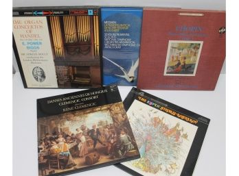 Five Boxsets From TAS List Collection With Chopin, Handel Concertos, Rene Clemencic, Messiaen, Rimsky Korsakov