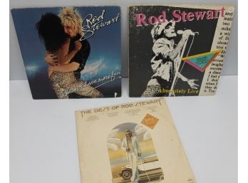 Rod Stewart Blondes Have More Fun, Best Of Double Album And Absolutely Live Double Vinyl