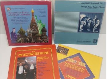 Sheffield Labs Direct To Disc Recordings W/ The Moscow Sessions, Rhapsody In Russia & Mozart Serenade No. 11