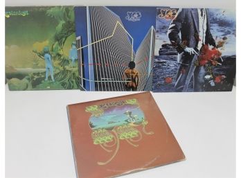 Yesterdays, Yessongs, Tomato & Close To The Edge Record Albums