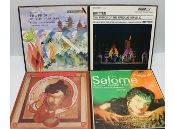 Four TAS List Boxsets From Bizet Carmen, Salome, Britten The Prince Of The Pagodas